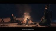 The scene reveals that Oyuki was the Kitsune who helped Lord Saito hang Atsu's mother at the end of the Poison and Lies quest in Ghost of Yotei (Image via Sucker Punch || YouTube@Gamerack)